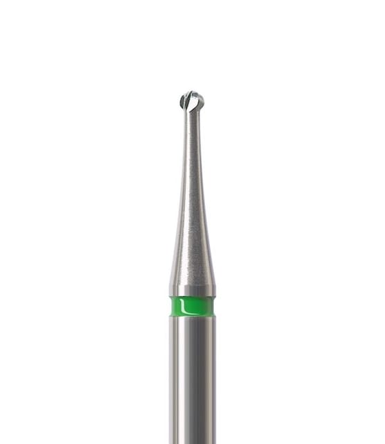 Carbide Bur RA Round Fig H1S Fast Cutting, 001 012 Coarse - Pack 5