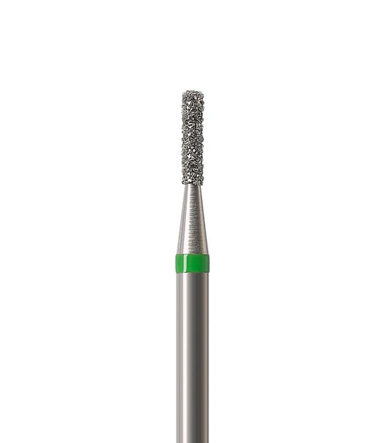 Diamond Bur FG Flat End Cylinder 835 010 Coarse - Pack 10