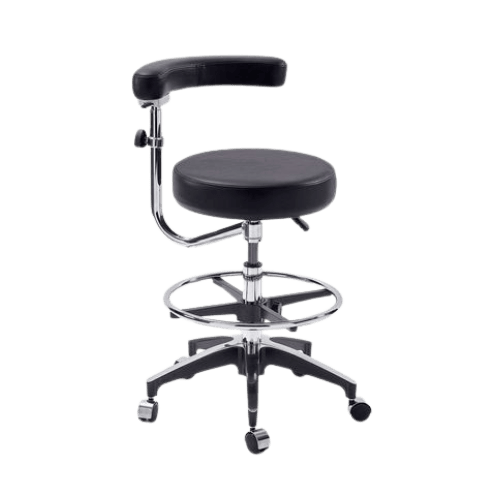 Assistant Stool / Ergonomic Chair, Black - Each