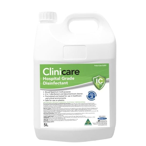Clinicare Hospital Grade Disinfectant  5litres