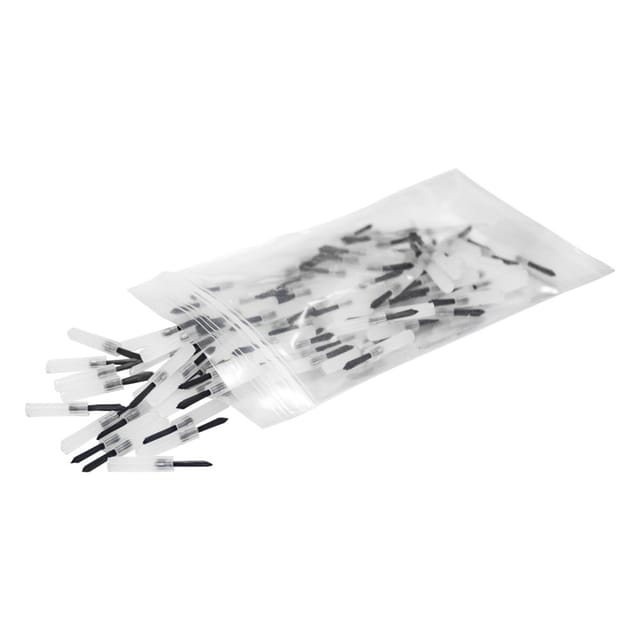 Brush Etchant Tips Black Tapered MGuard - Bag 100