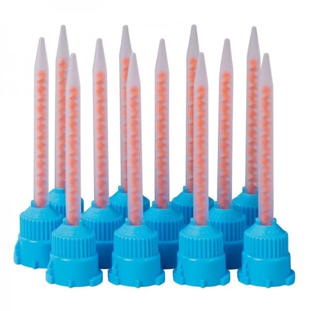 Mixing Tips Blue 10:1 & 4:1 for Temporary C & B Materials #2 - Pack 48