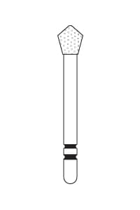 Two Striper Diamond Skooter Acorn Medium T1, 905 028M - Pack 5