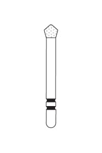 Two Striper Diamond Skooter Acorn Medium T0 - Pack 5