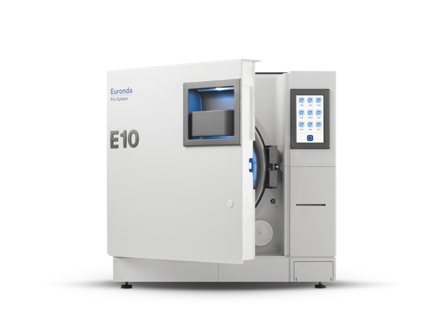 Euronda Autoclave E10 - 24L, 2024 Version, 230 V, 50/60 Hz, Class IIB, 115770