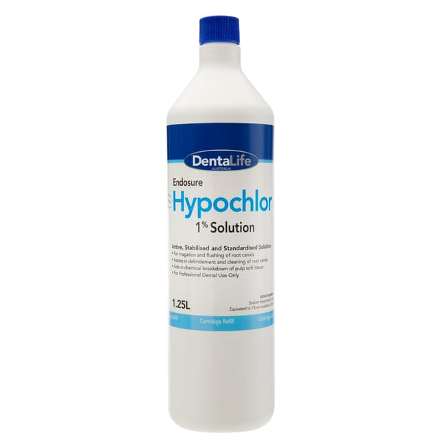 Dentalife Endosure Hypochlor 1% - 1.25Litre Cartridge Refill