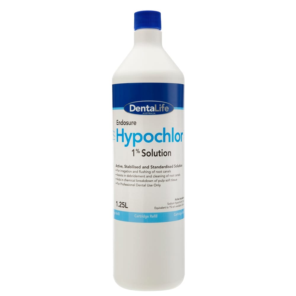 Dentalife Endosure Hypochlor 1% - 1.25Litre Cartridge Refill