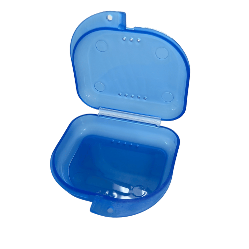 Mouthguard Box - Each / Retainer / Denture Box - Blue