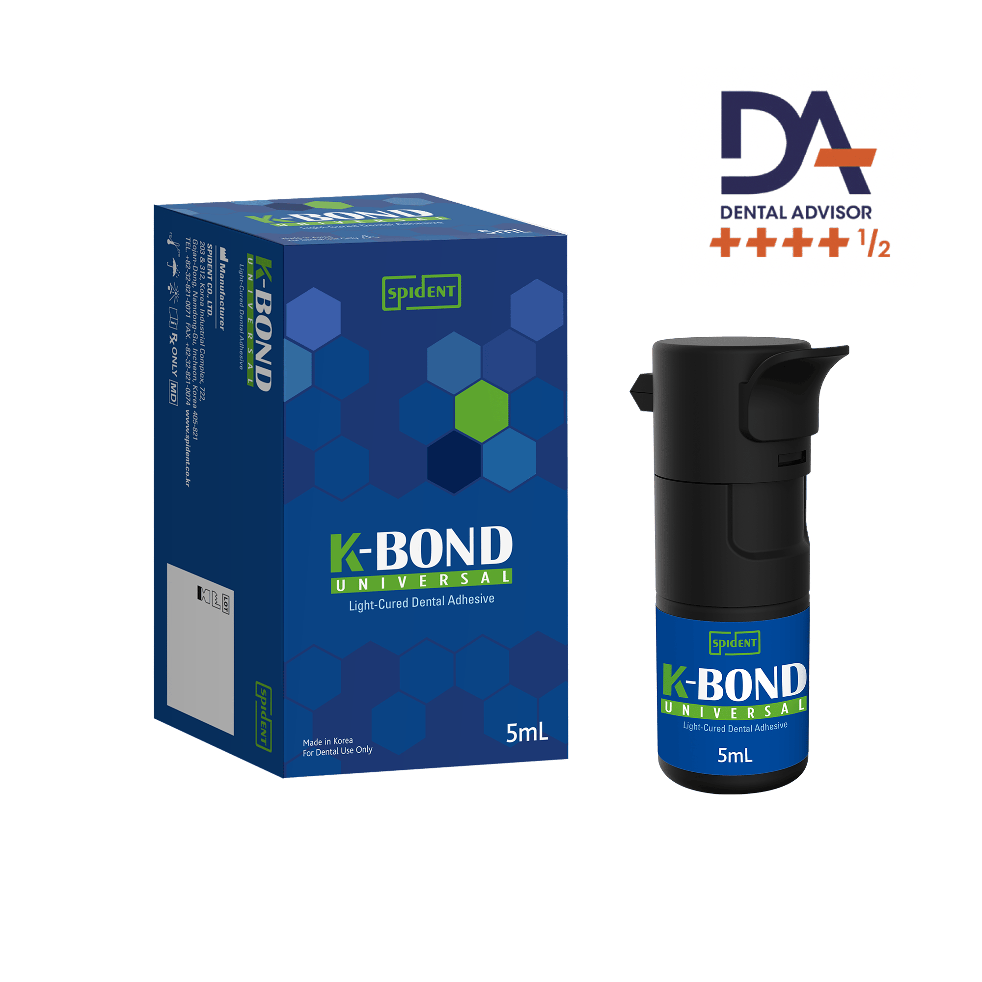 K Bond Universal Light-Cured Bonding Agent - 5ml Bottle