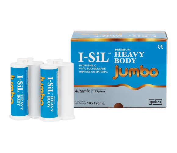 I-Sil Premium Jumbo for Vacumixer 120ml Cartridges - Pack 10