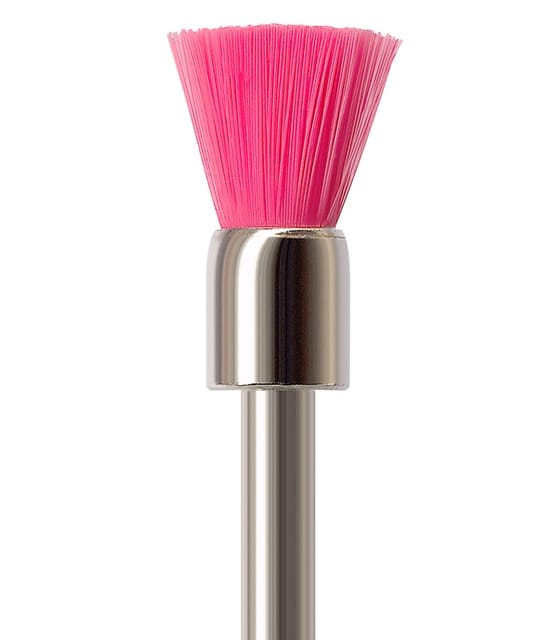 Prophylaxis Bristle Brush RA 045 Soft 400, Pink, P1470G - Pack 100