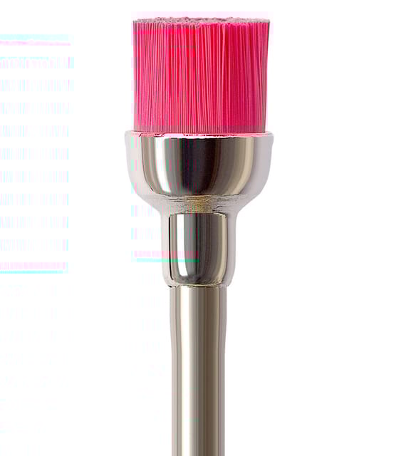 Prophylaxis Bristle Brush RA 070 Inverted Cone Soft 400, Pink, P1472G - Pack 100