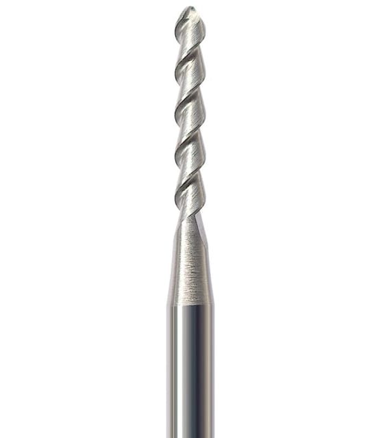 Carbide Burs HP Parallel Spiral Wax Cutter Round HF364WS-015 - Pack 1