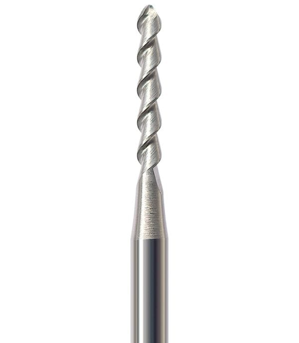 Carbide Burs HP Parallel Spiral Wax Cutter Round HF364WS-015 - Pack 1