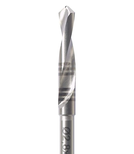 Pilot Stainless Steel Bur RA for Implantology RF210-028-RA - Pack 1