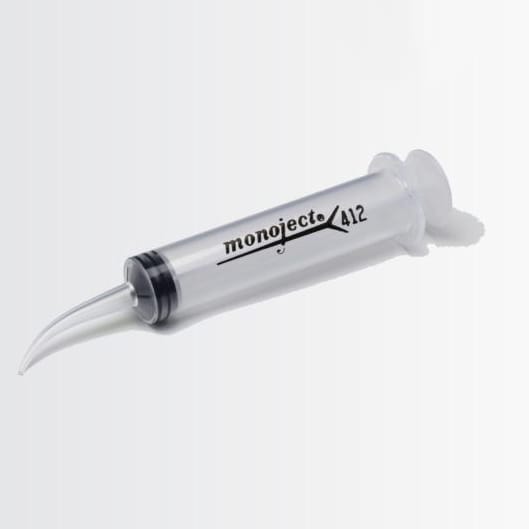 Monoject Curved Tip Syringes (412) 12ml - Box 50
