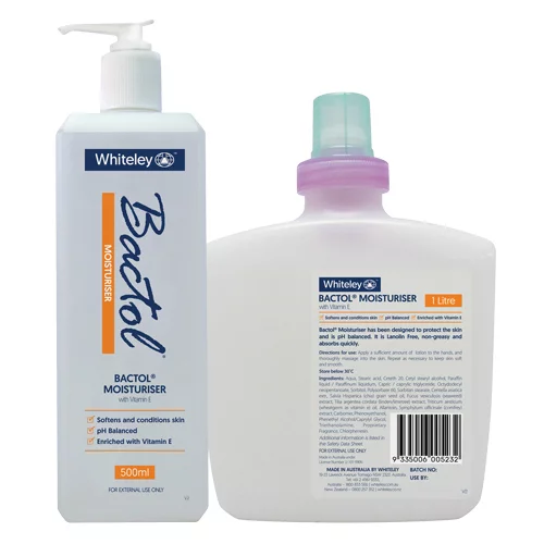 Bactol Hand Moisturiser, 500ml