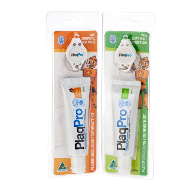 DentaLife PlaqPro 25g Tropical Toothpaste and Torch - Kit