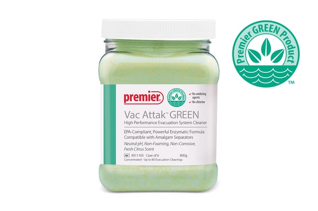 Premier Vac Attak Green Evacuation System Cleaner 800g