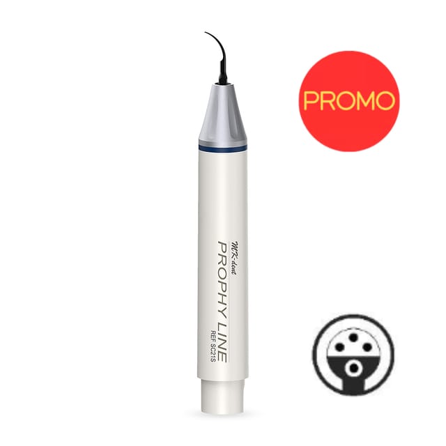 MK Dent Ultrasonic Scaler Handpiece, Non Optic, compatible with Acteon/Satalec type F 12 281, SC21S