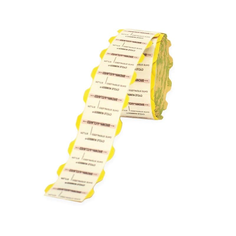 Getinge Meditrax Suretrax Process Indicator Labels Yellow - Pack 700