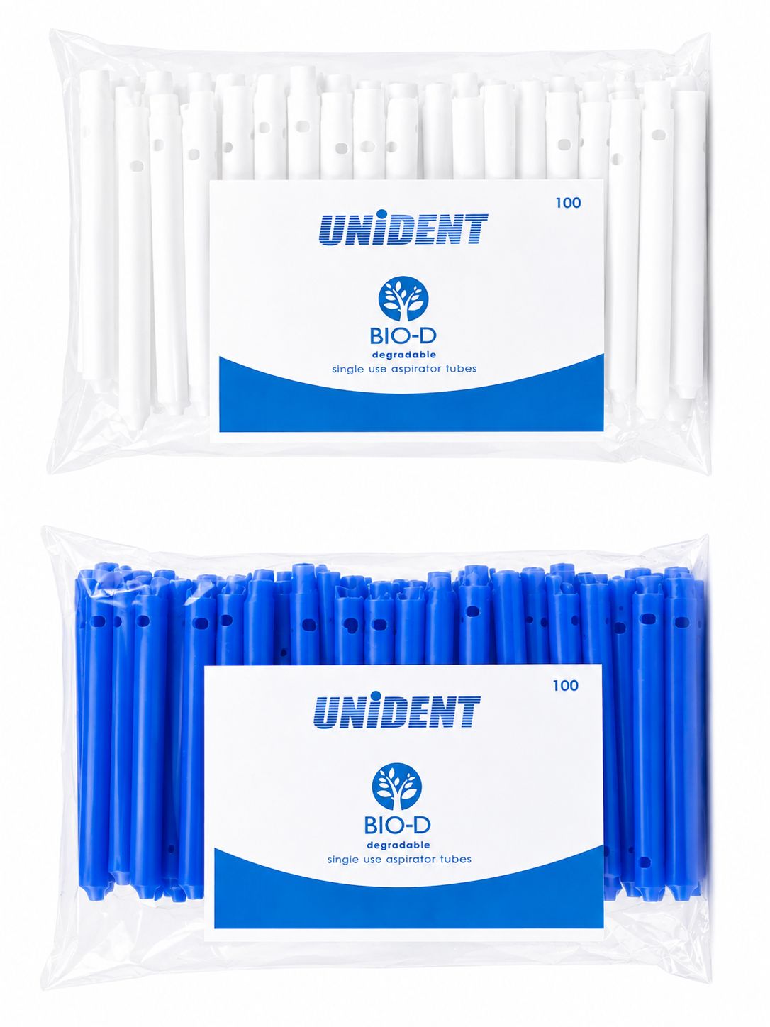 Aspirator Tubes Vented S Shape Biodegradable